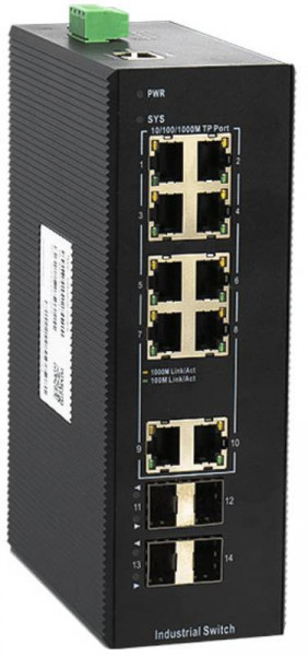 Коммутатор (свитч) BDCOM IES200-V25-4S10T