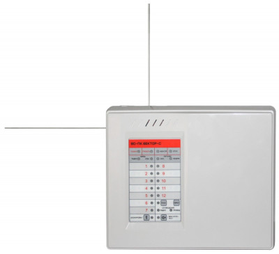 Прибор приемно-контрольный и управления охранно-пожарный адресный радиоканальный ВС-ПК ВЕКТОР-С (Wi-Fi)