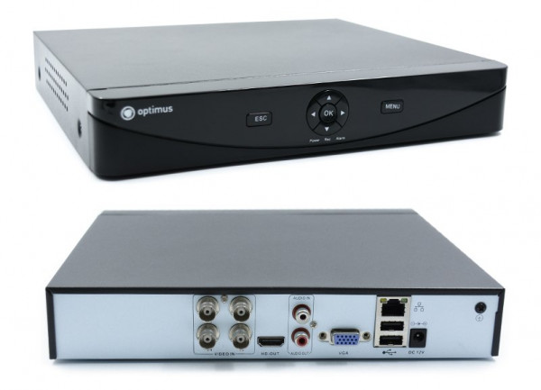 Видеорегистратор мультиформатный 4-канальный AHDR-4004L