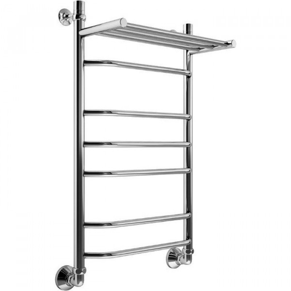 Водяной полотенцесушитель Маргроид Вид 7 с полкой 50*60