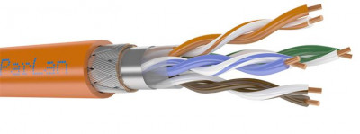 Кабель «витая пара» (LAN) для структурированных систем связи ParLan F/UTP Cat5e 4х2х0,52 ZH нг(А)-HF