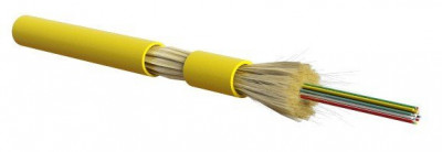 Кабель волоконно-оптический одномодовый FO-MC3-IN-9S-12-LSZH-YL