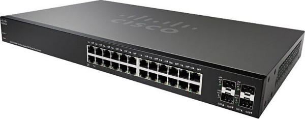 Коммутатор Cisco, SG220-28MP-K9-EU