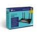 Маршрутизатор TP-Link, портов: 5, LAN: 4, WAN: 1, скорость мб/с: 1 501, антенн: 4, USB: Нет, 38,6х260,2х135 мм (ВхШхГ), цвет: чёрный, Archer AX10