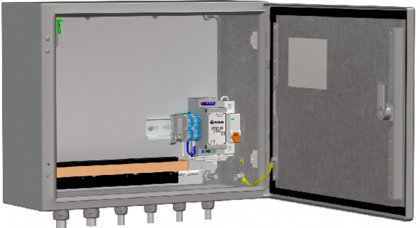 Шкаф монтажный с обогревом ТШН-6