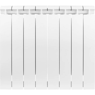 Биметаллический радиатор Global Style Extra 500 8 секц. c нижним подключением