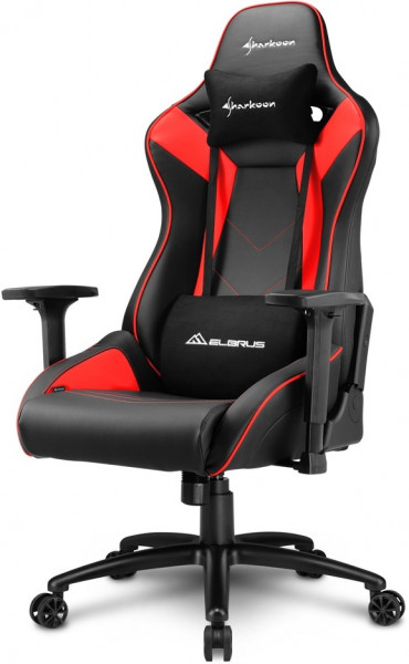 Игровое кресло Sharkoon Elbrus 3 Black/Red