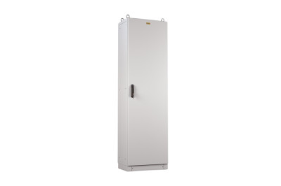 Шкаф электротехнический напольный Elbox EME, IP55, 2000х800х400 мм (ВхШхГ), дверь: металл, цвет: серый, (EME-2000.800.400-1-IP55)