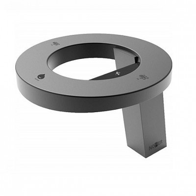 Металлическая сушилка для рук Nofer Concept 1200 W Черная (01901.N)