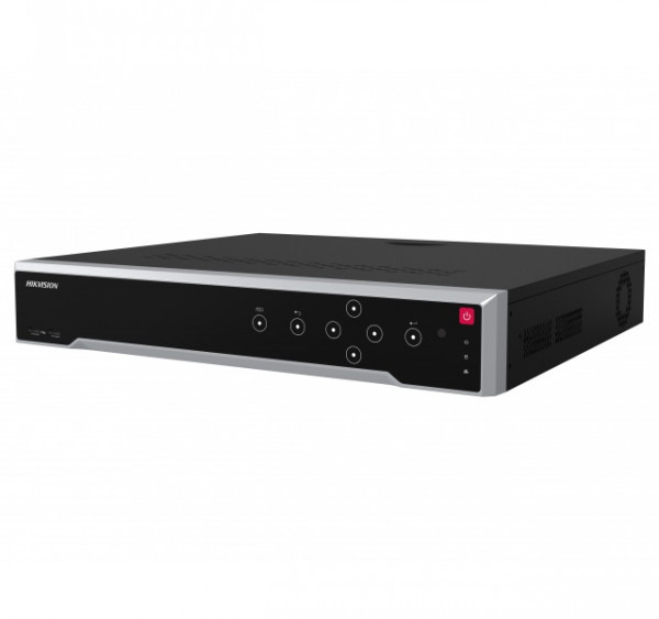 Видеорегистратор HIKVISION, каналов: 32, H.265+/H.265/H.264+/H.264, 4x HDD, звук Да, порты: HDMI, USB, VGA, память: 56 ТБ, питание: AC 100-240 В