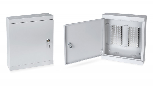 Бокс телефонный Cabeus, 200 пар, 450х420х75 мм (ВхШхГ), (DB-200P)