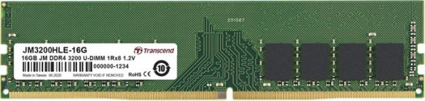 Оперативная память 16Gb DDR4 3200MHz Transcend (JM3200HLE-16G)