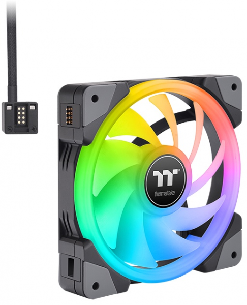 Вентиляторы для корпуса Thermaltake CL-F143-PL12SW-A SWAFAN EX12 RGB (3 Fan Pack)
