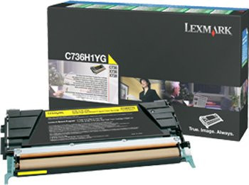 Картридж Lexmark C736H1YG Yellow