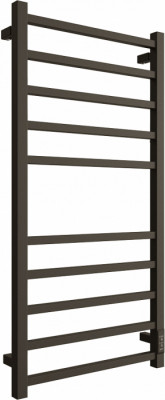 Электрический полотенцесушитель Двин L plaza neo 100/50 el, чёрный матовый