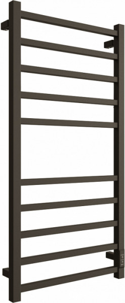 Электрический полотенцесушитель Двин L plaza neo 100/50 el, чёрный матовый