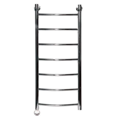 Электрический полотенцесушитель Ника ЛД Электрическая Лесенка Дуга 100х40 -7 лев