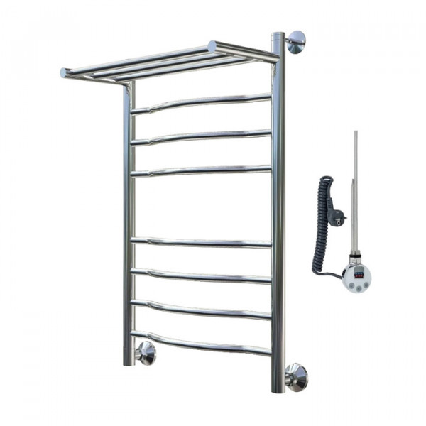 Электрический полотенцесушитель Тругор Лотос эл ТЭН 2 П 80*50 (ЛЦ28)