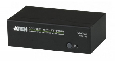 Разветвитель Aten, портов: 2, HDB-15, (VS0102-AT-G)