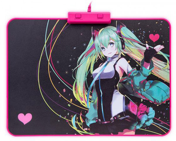 Коврик для мыши Tt eSPORTS Draconem RGB HATSUNE MIKU Edition (MP-DCM-RGBHMS-09)