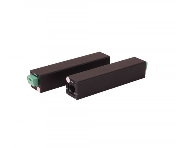 Удлинитель OSNOVO, портов: 1, RJ45, c PoE, вх. - клемма, (TR-IP1PoE(500m))