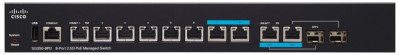 Коммутатор Cisco, SG350-8PD-K9-EU