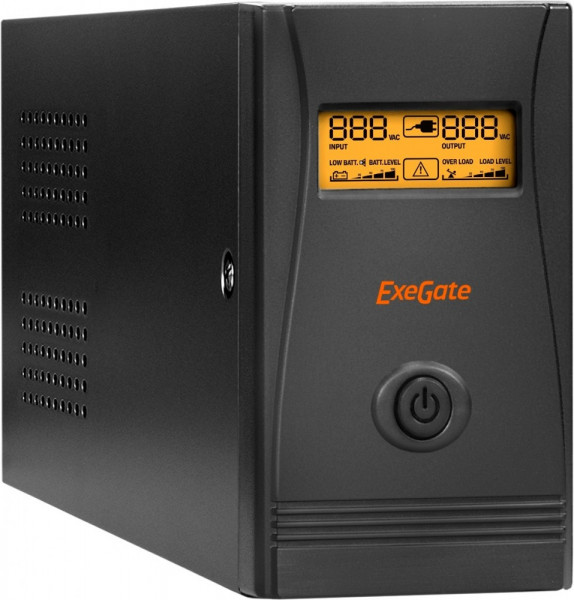 ИБП ExeGate Power Smart ULB-850 LCD (C13,RJ,USB)