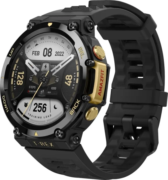 Умные часы Xiaomi Amazfit T-Rex 2 Black/Gold