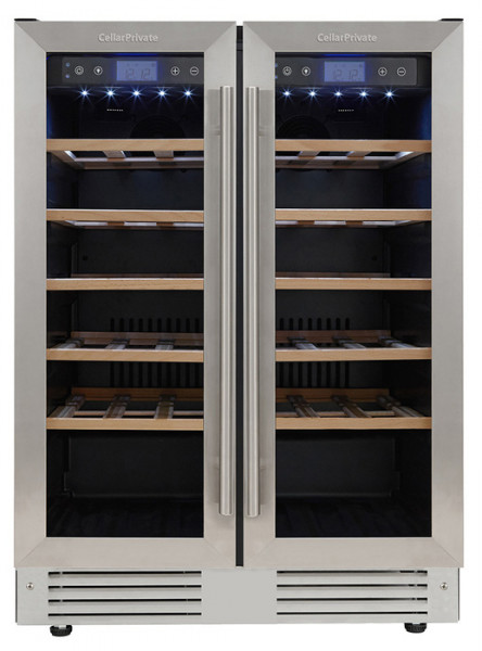 Встраиваемый винный шкаф 22-50 бутылок Cellar Private CP042-2T