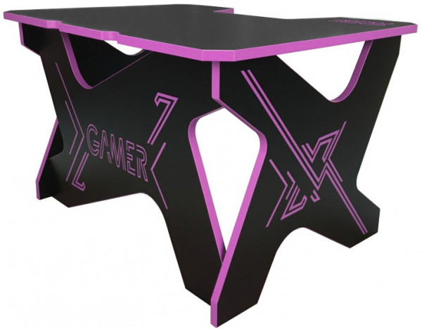 Игровой стол Generic Comfort Gamer Mini Seven Black/Purple