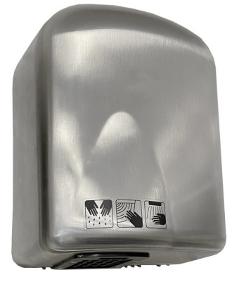 Металлическая сушилка для рук Merida ECOFLOW (матовый)