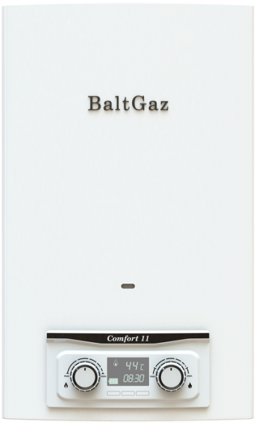 Газовый проточный водонагреватель BaltGaz Comfort 11 New