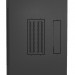 Шкаф телекоммуникационный настенный Hyperline TWL, 19", 6U, 367х600х300 мм (ВхШхГ), дверь: металл, боковая панель: сплошная несъемная, разборный, цвет: чёрный