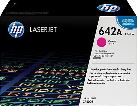 Картридж HP CB403A (№642A) Magenta