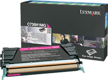 Картридж Lexmark C736H1MG Magenta