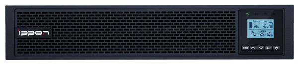 ИБП IPPON Innova RT II, 3000ВА, ip 20, онлайн, в стойку, 438х600х85,5 (ШхГхВ), 220-240V, 2U,  однофазный, (1398366)