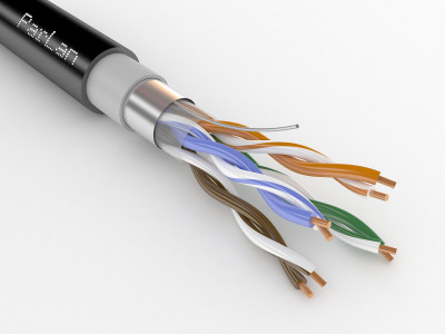 Кабель «витая пара» (LAN) для структурированных систем связи ParLan F/UTP Cat5e 4х2х0,52 PVC/PE