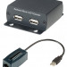 Удлинитель SC&T, USB, для клавиатуры и мыши, RJ-45, (KM03)