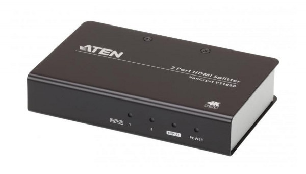 Разветвитель Aten, портов: 2, HDMI (Type A), (VS182B-AT-G)