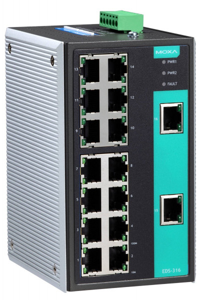 Коммутатор MOXA, EDS-316