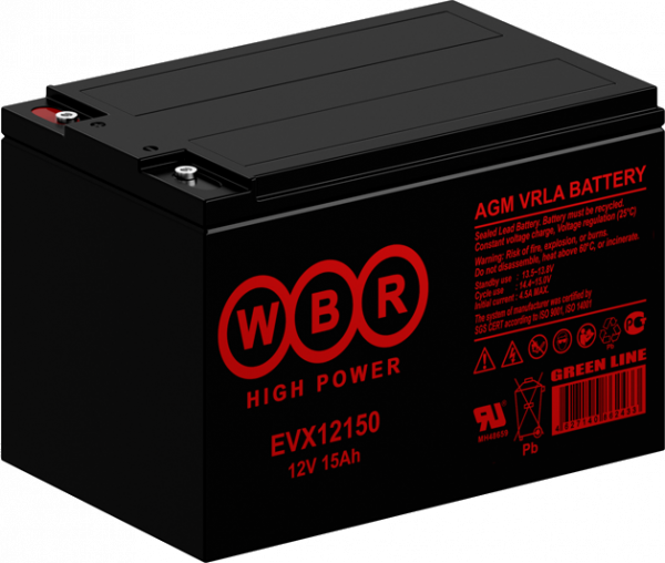 Аккумуляторная батарея WBR EVX12150S