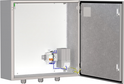 Шкаф монтажный с обогревом ТШН-1