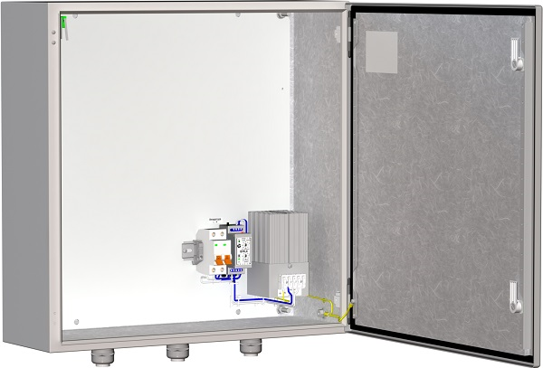 Шкаф монтажный с обогревом ТШН-1
