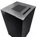 Шкаф телекоммуникационный напольный Cabeus, IP20, 27U, 1388х600х800 мм (ВхШхГ), дверь: стекло, задняя дверь: металл, боковая панель: сплошная, разборный, цвет: чёрный, (SH-05C-27U60/80-BK)