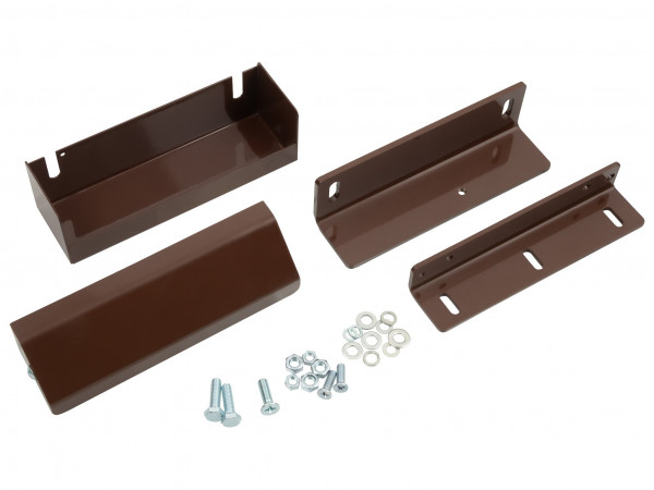 Комплект монтажа для дверей открывающихся вовнутрь MK AL-150PR-Inside (коричневый)