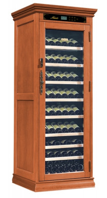 Отдельностоящий винный шкаф 101-200 бутылок Libhof NR-102 Red Cherry