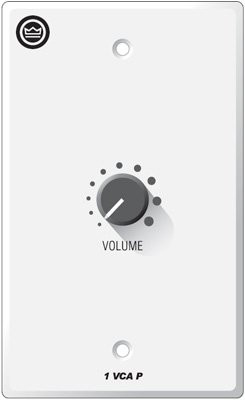 Настенный регулятор громкости Crown 1VCAP