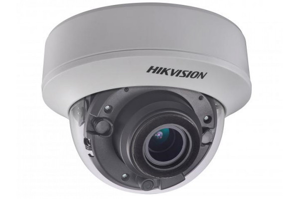 Сетевая IP видеокамера HIKVISION, купольная, улица, 1/3’, ИК-фильтр, цв: 0,005лк, фокус объе-ва: 2,8-12мм, цвет: белый, (DS-2CE56D8T-VPIT3ZE (2.8-12 m