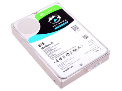 Жёсткий диск Seagate SkyHawk AI, 8 ТБ, SATA, 7 200 rpm, ST8000VE001