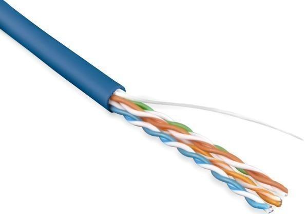 Бухта Hyperline UUTP4-C5E-S24-IN-LSZH-BL-305, 305м